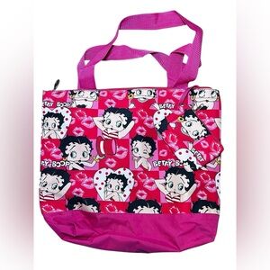 Betty Boop Pink Tote Bag